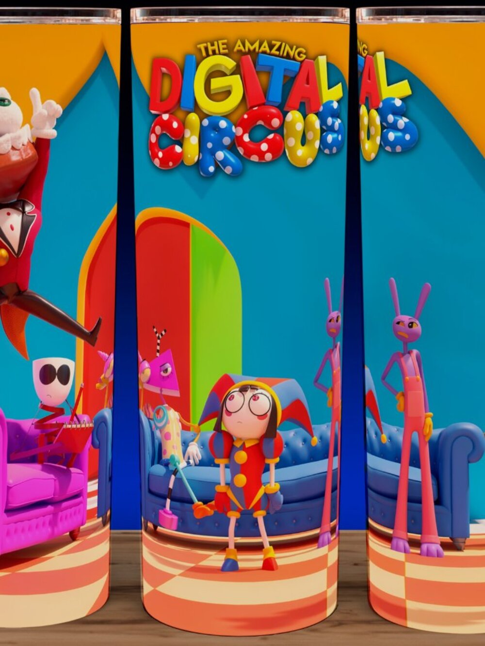 The Amazing Digital Circus Cup Mug Tumbler 20oz